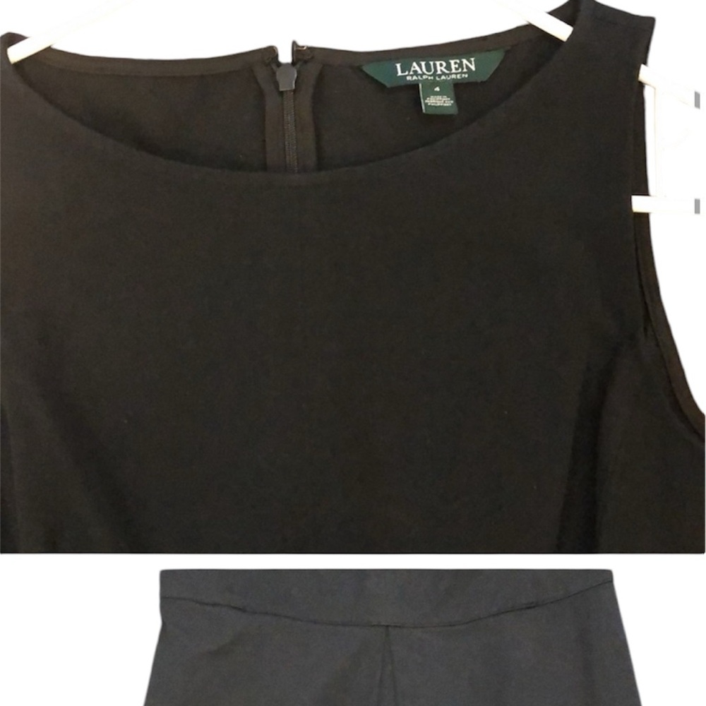 Beautiful Ralph Lauren dress, Size 4, black - Picture 3 of 8